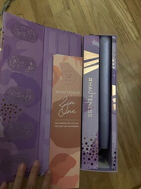 2-in-1 Styler Electric Hair Tool - Purple